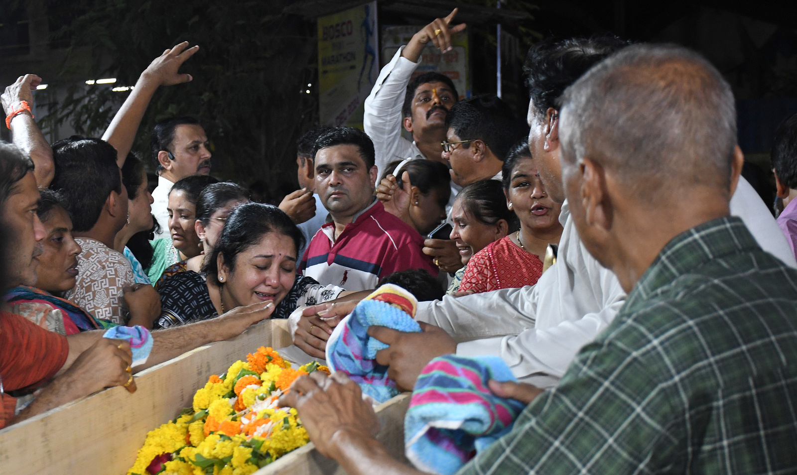 Tribute to deceased in the Pahalgam terrorist attack in Mumbai, India - 23 Apr 2025