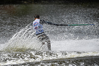 Waterski Trick competition at the 64th Nautique Moomba Masters International Invitational watersport