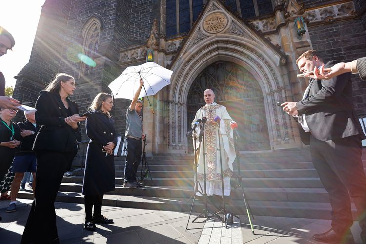 Memorial Mass held at St Patrick’s Cathedral in Melbourne following the passing of Pope Francis