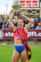 Bree Rizzo is the Stawell Gift 2025 champion in Stawell 
