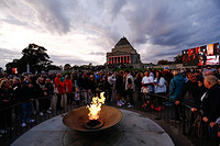 ANZAC Day Dawn Service in Melbourne, Australia