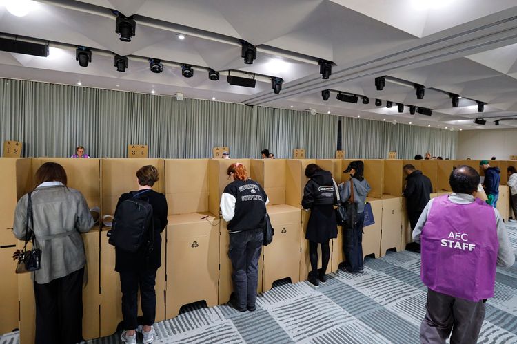 The 2025 Australian federal election in Melbourne