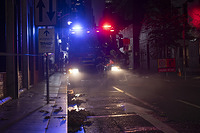 Woolworths on fire in Melbourne, Australia - 16 May 2025
